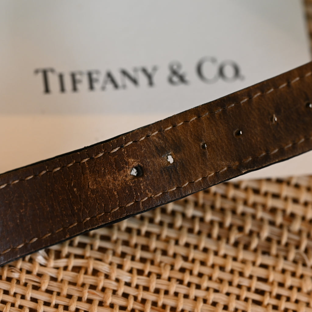 Tiffany & Co Classic Tonneau Small Second Watch Ref. 515.1016 Cal.980.163