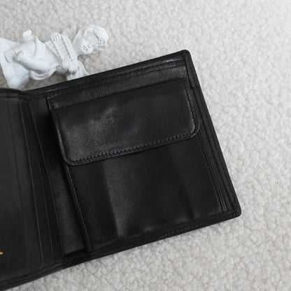 Chanel Black Quilted Lambskin Bifold Wallet
