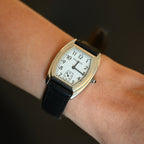 Tiffany & Co Classic Tonneau Small Second Watch Ref. 515.1016 Cal.980.163