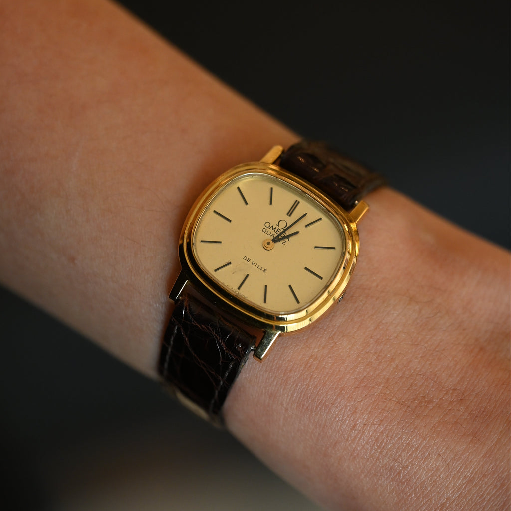 Omega De Ville Stepped Bezel Watch Ref.591.0020 Cal.1350