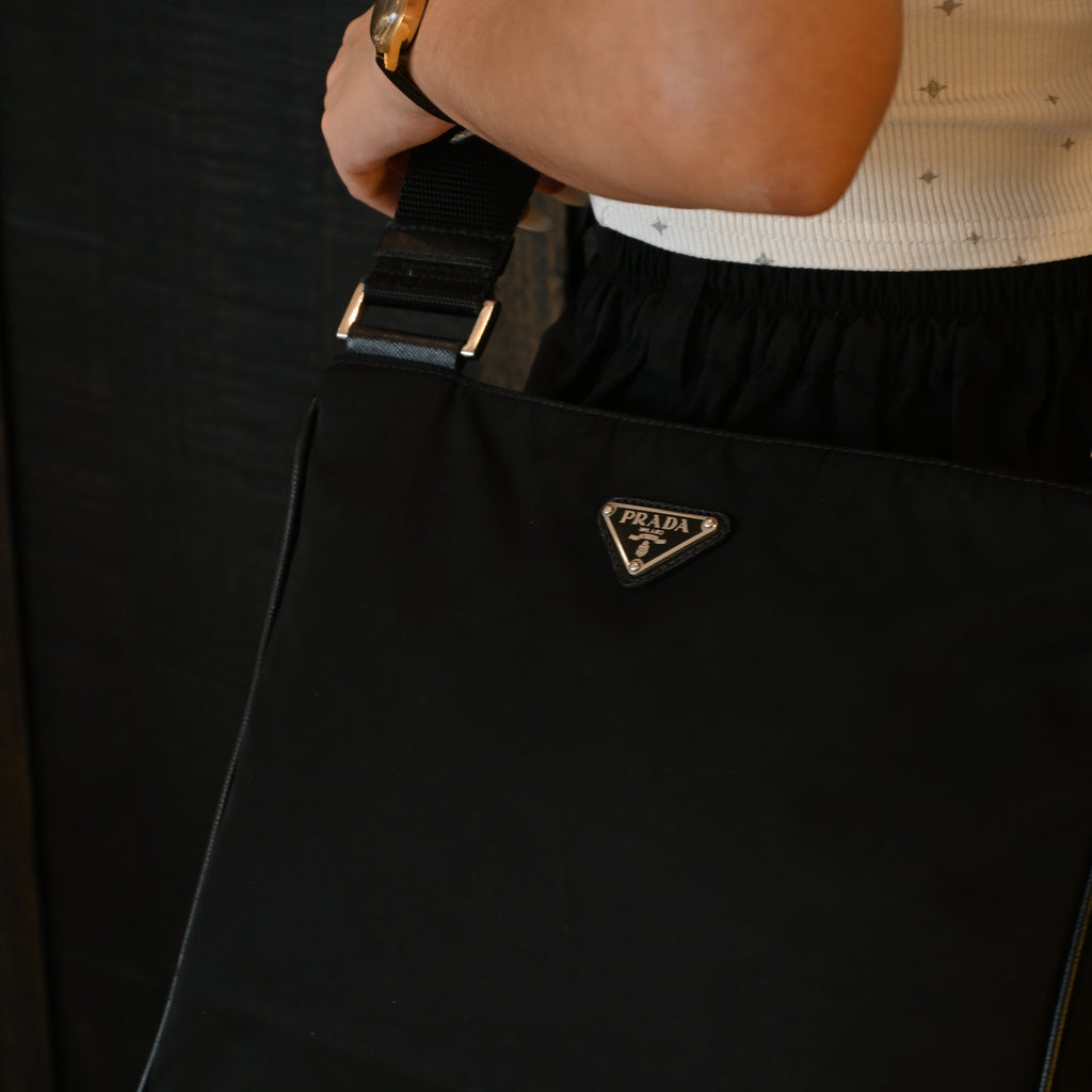 Prada Tessuto Nylon Crossbody Bag