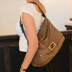 Fendi Zucchino Mamma Baguette Nylon