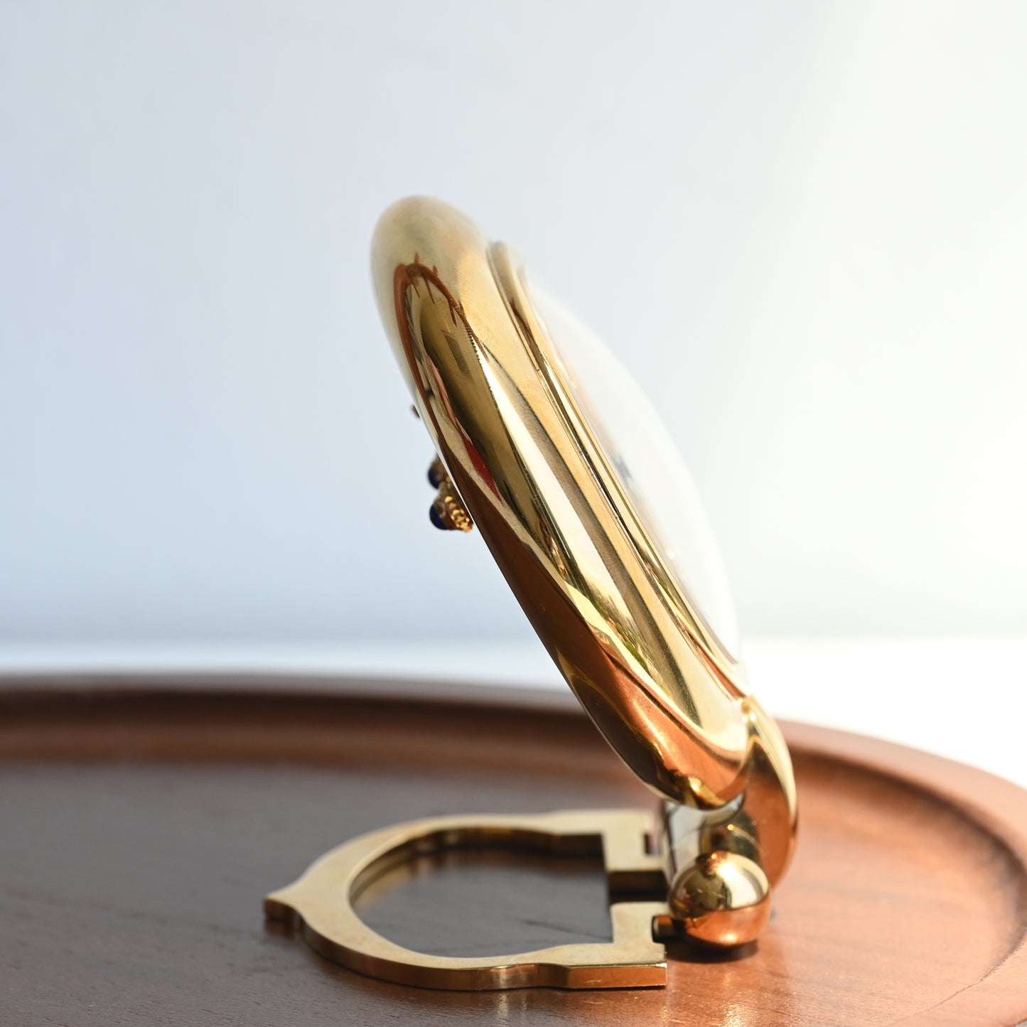 Cartier Colisee Travel Desk Alarm Clock 0562957