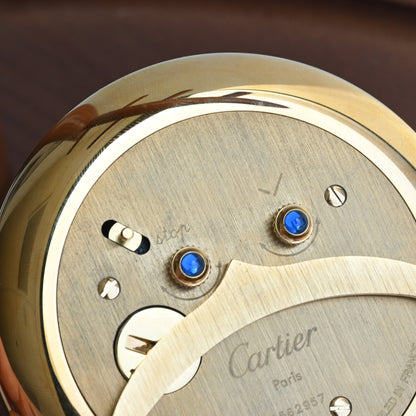 Cartier Colisee Travel Desk Alarm Clock 0562957