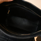 Chanel Medallion Black Caviar Tote
