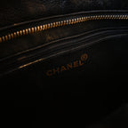 Chanel Medallion Black Caviar Tote