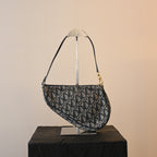 Christian Dior Trotter Monogram Mini Saddle Bag