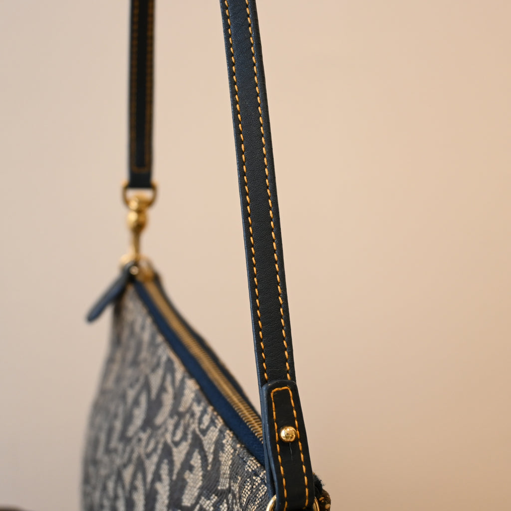 Christian Dior Trotter Monogram Mini Saddle Bag
