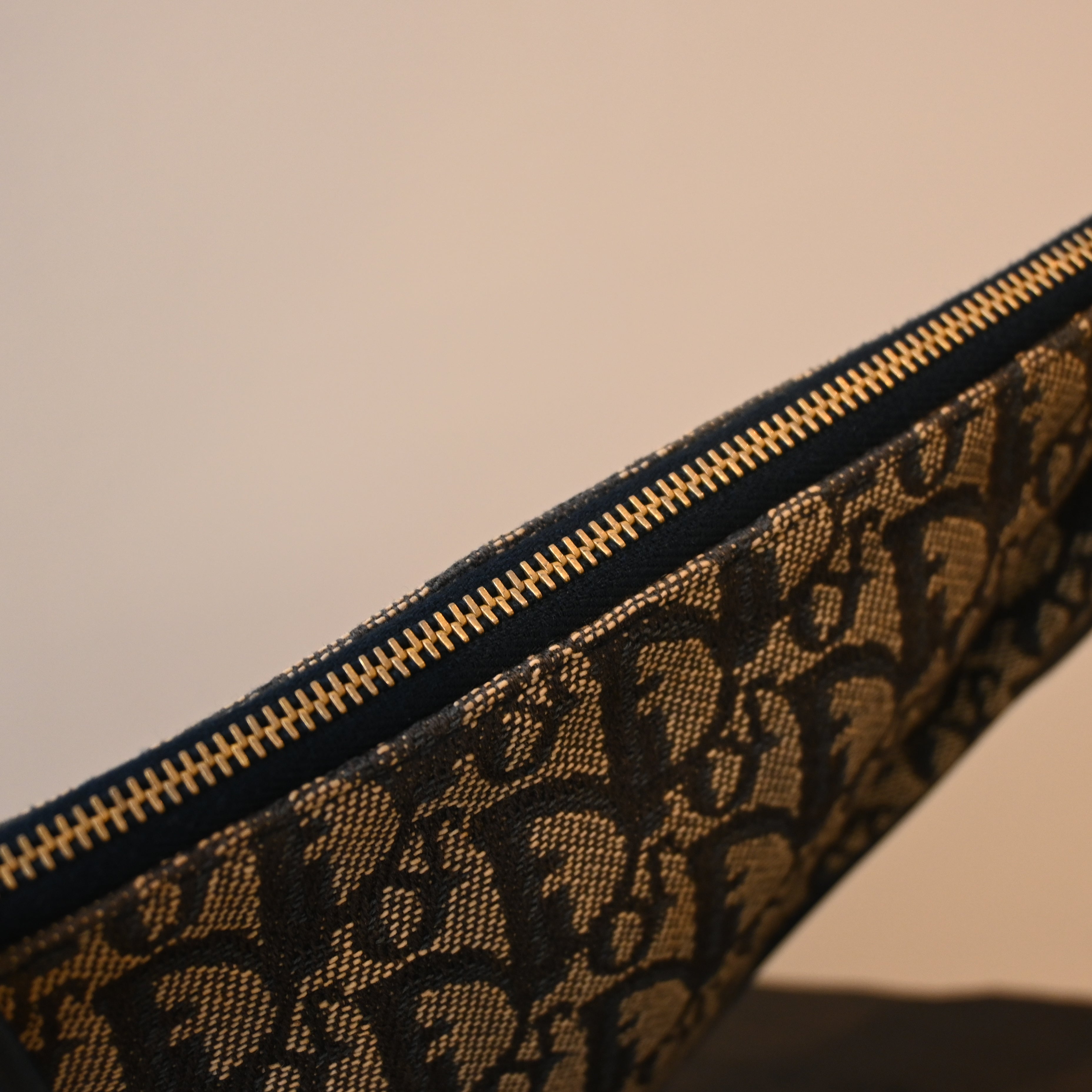 Christian Dior Trotter Monogram Mini Saddle Bag