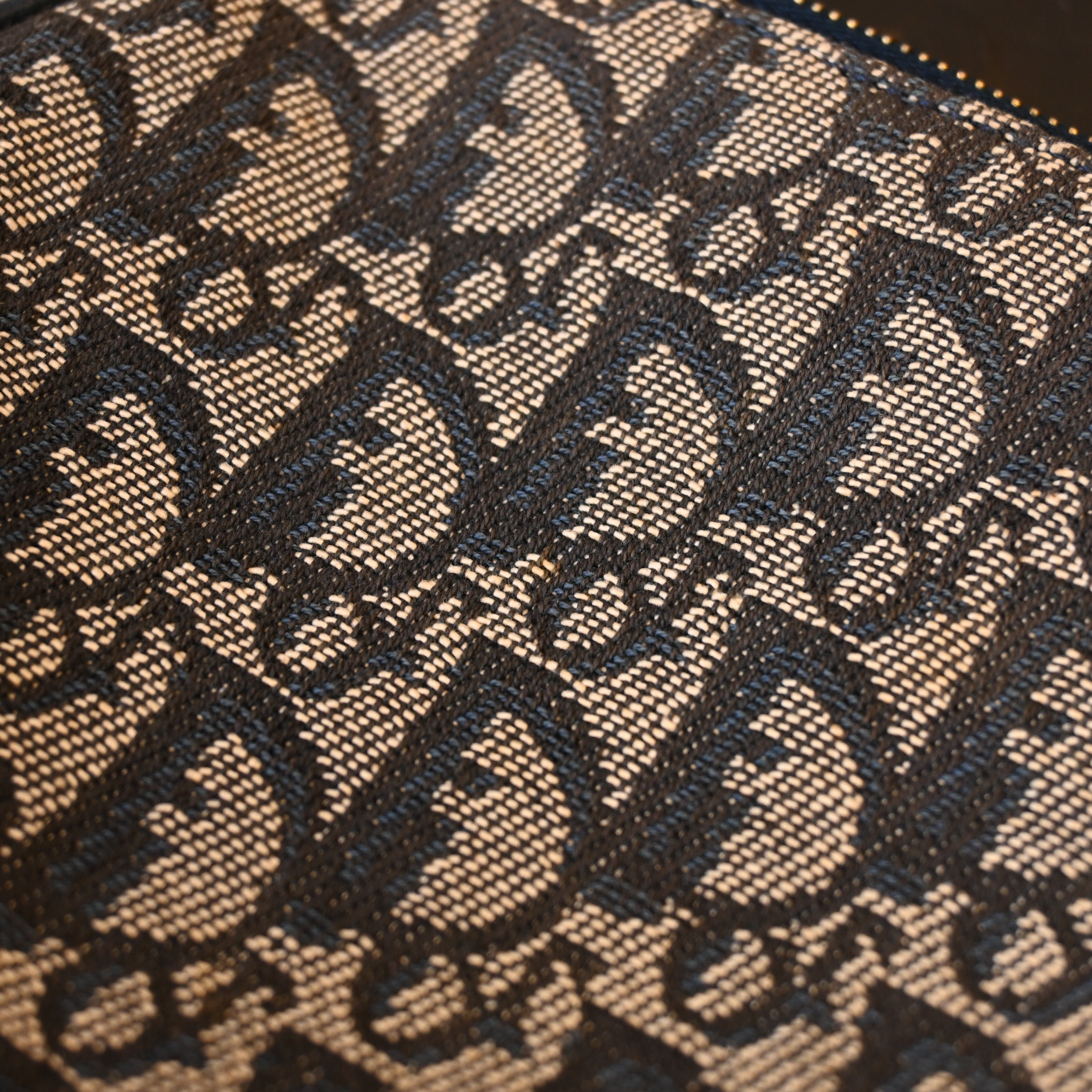 Christian Dior Trotter Monogram Mini Saddle Bag