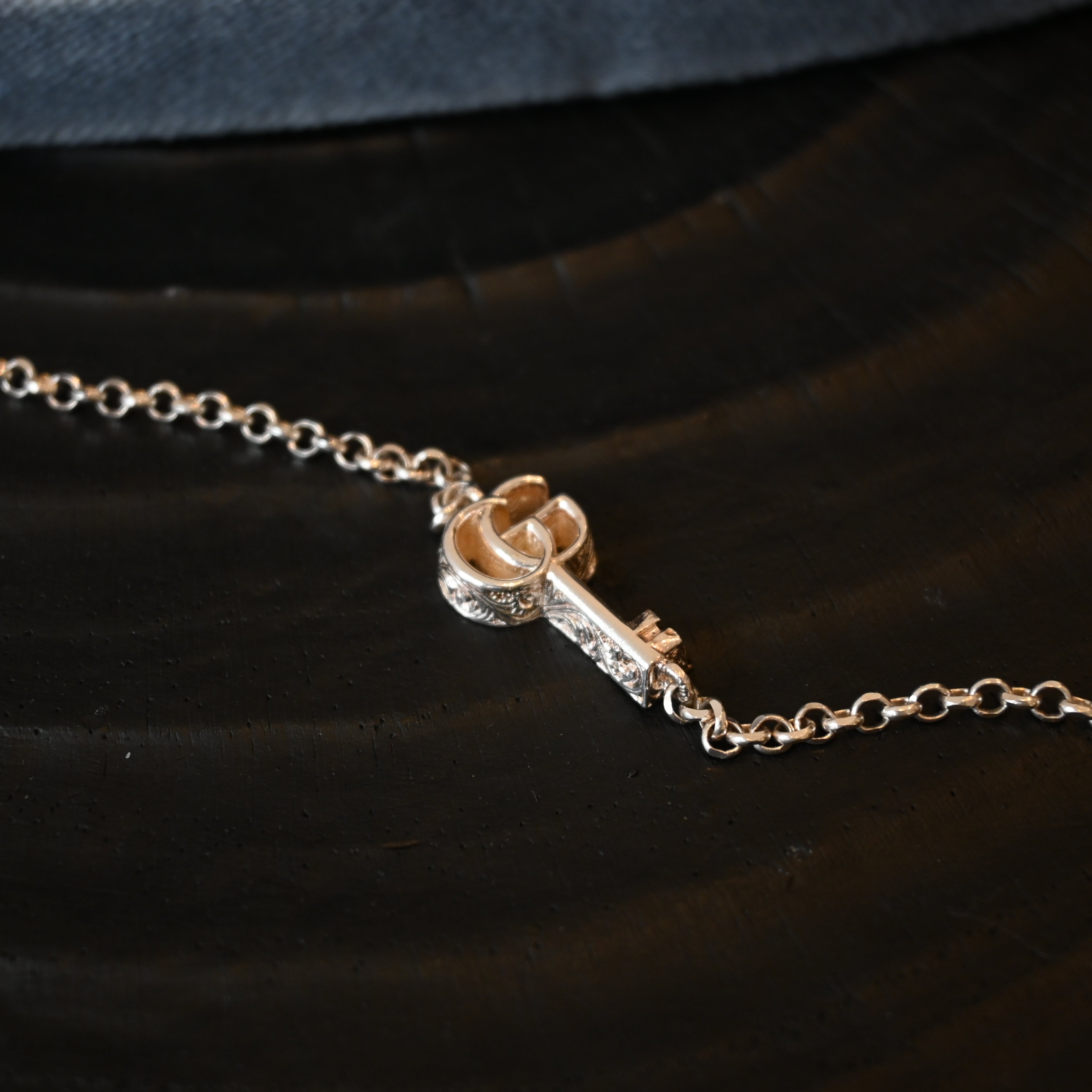 Gucci GG Marmont Key Charm Bracelet