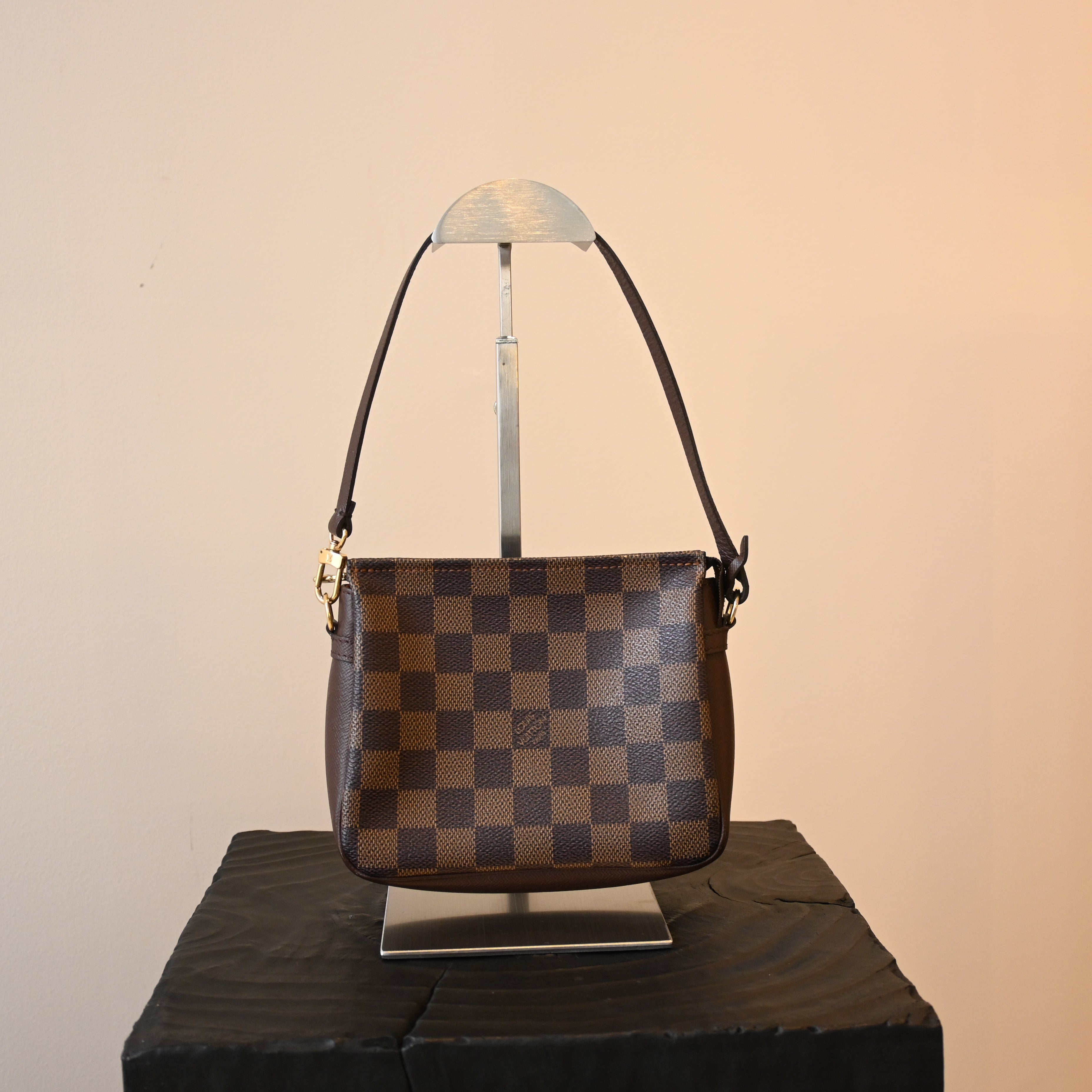 Louis Vuitton Damier Ebene Trousse Pochette Bag