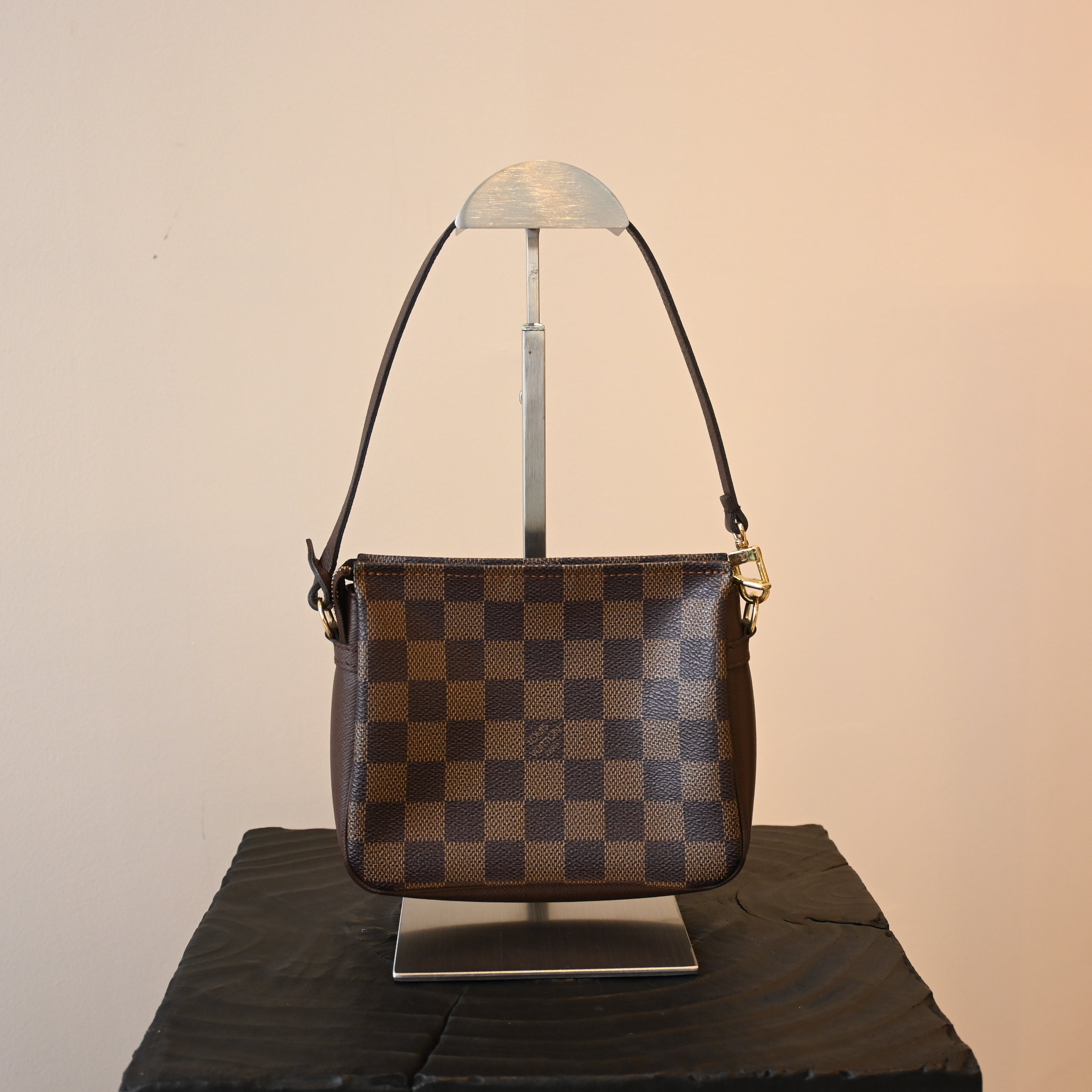 Louis Vuitton Damier Ebene Trousse Pochette Bag