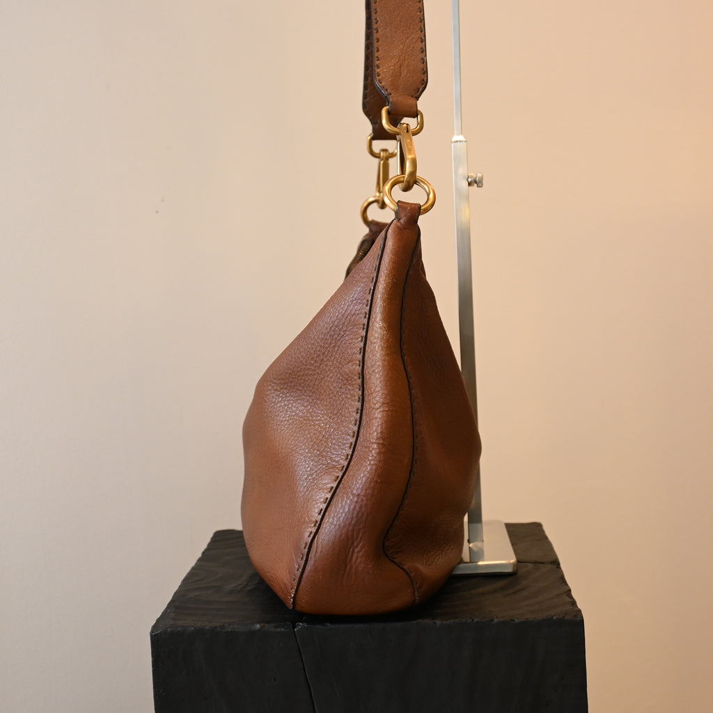 Prada Vitello Daino Grained Calfskin Hobo