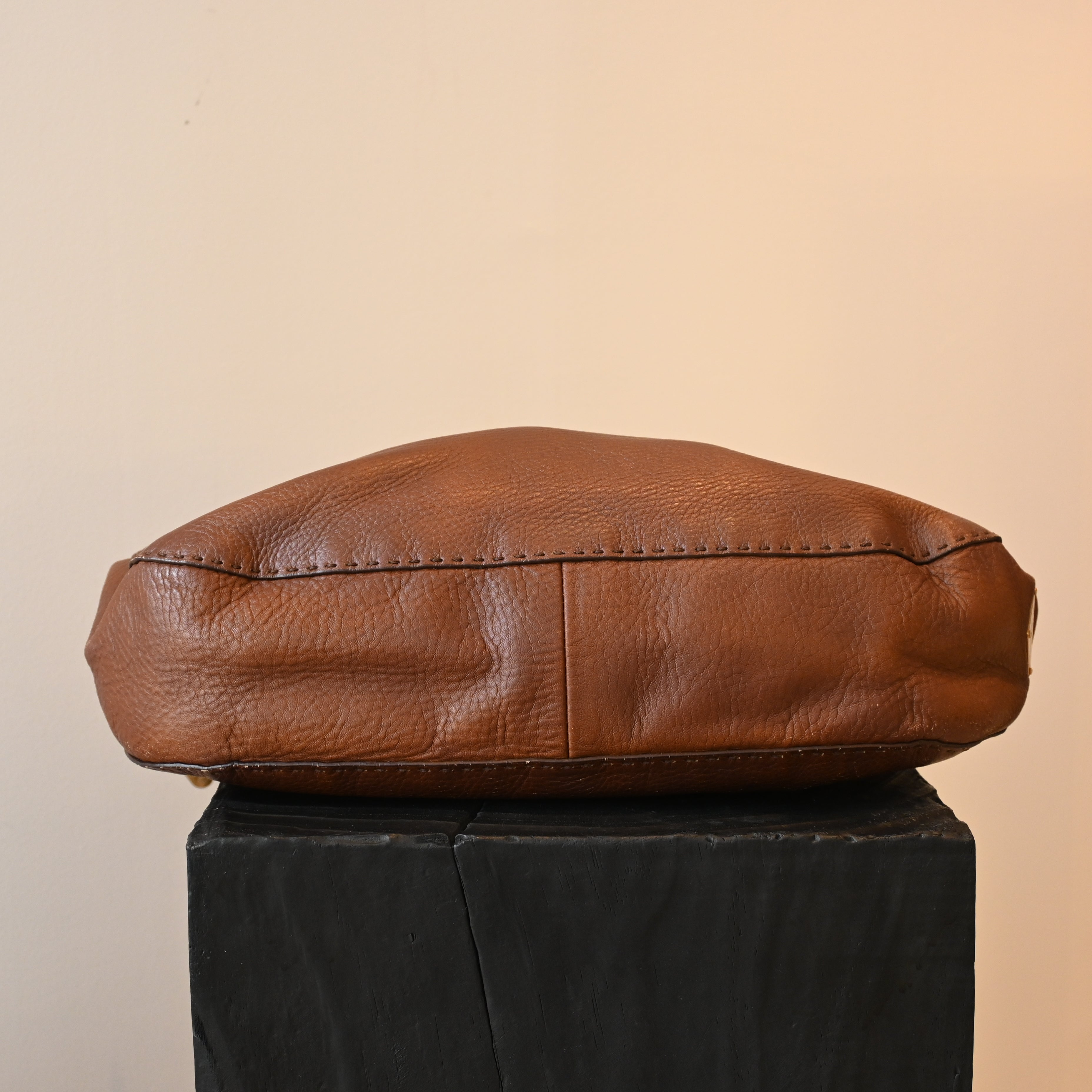Prada Vitello Daino Grained Calfskin Hobo