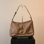 Fendi Zucchino Mamma Baguette Nylon