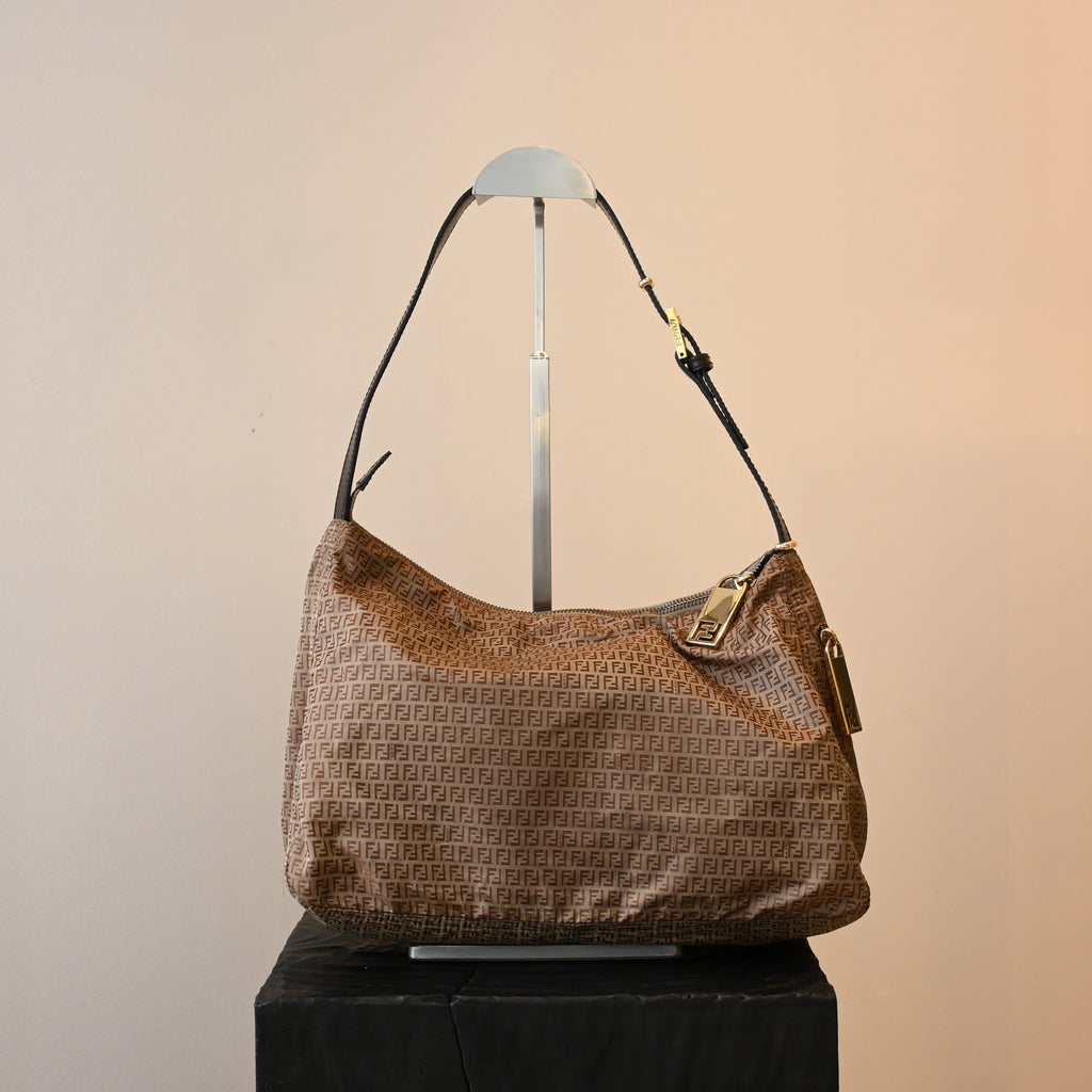 Fendi Zucchino Mamma Baguette Nylon