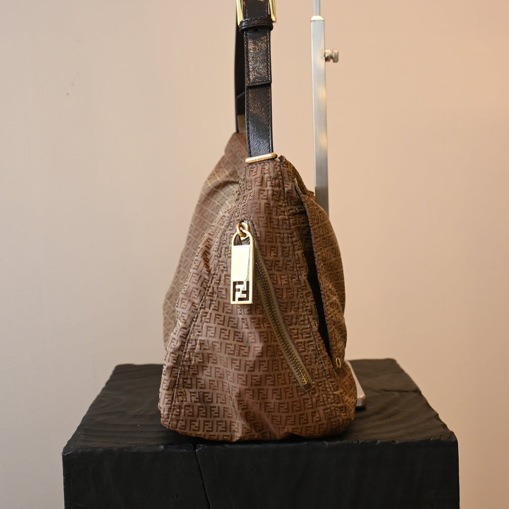 Fendi Zucchino Mamma Baguette Nylon