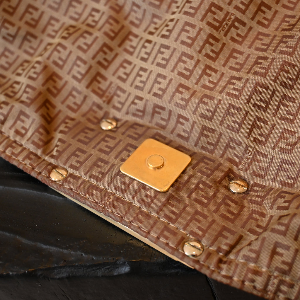Fendi Zucchino Mamma Baguette Nylon