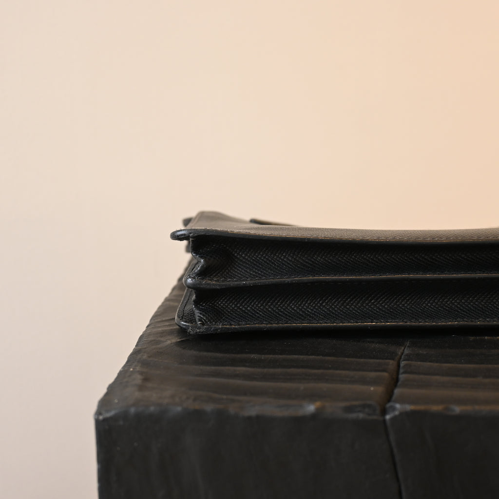 Prada 2VF019 Black Saffiano Pouch