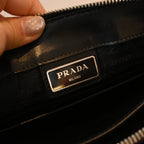 Prada 2VF019 Black Saffiano Pouch