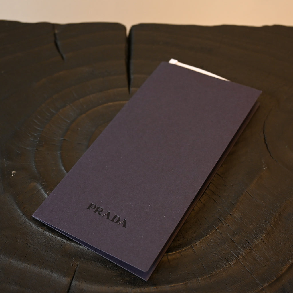 Prada 2VF019 Black Saffiano Pouch