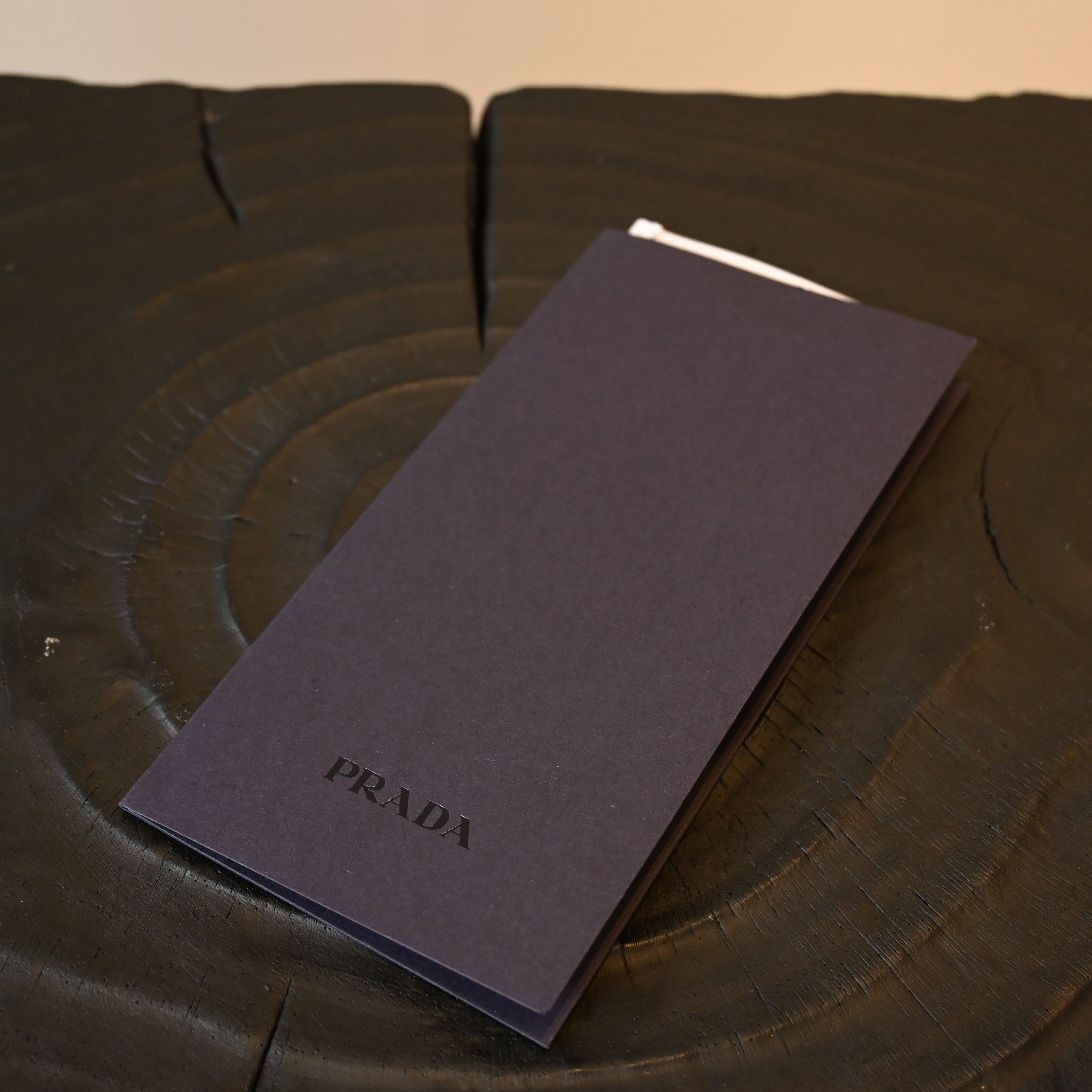 Prada 2VF019 Black Saffiano Pouch
