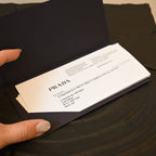 Prada 2VF019 Black Saffiano Pouch