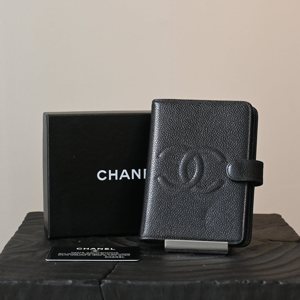 Chanel Coco Mark Caviar Agenda - Leluxe Vintage Sdn. Bhd.