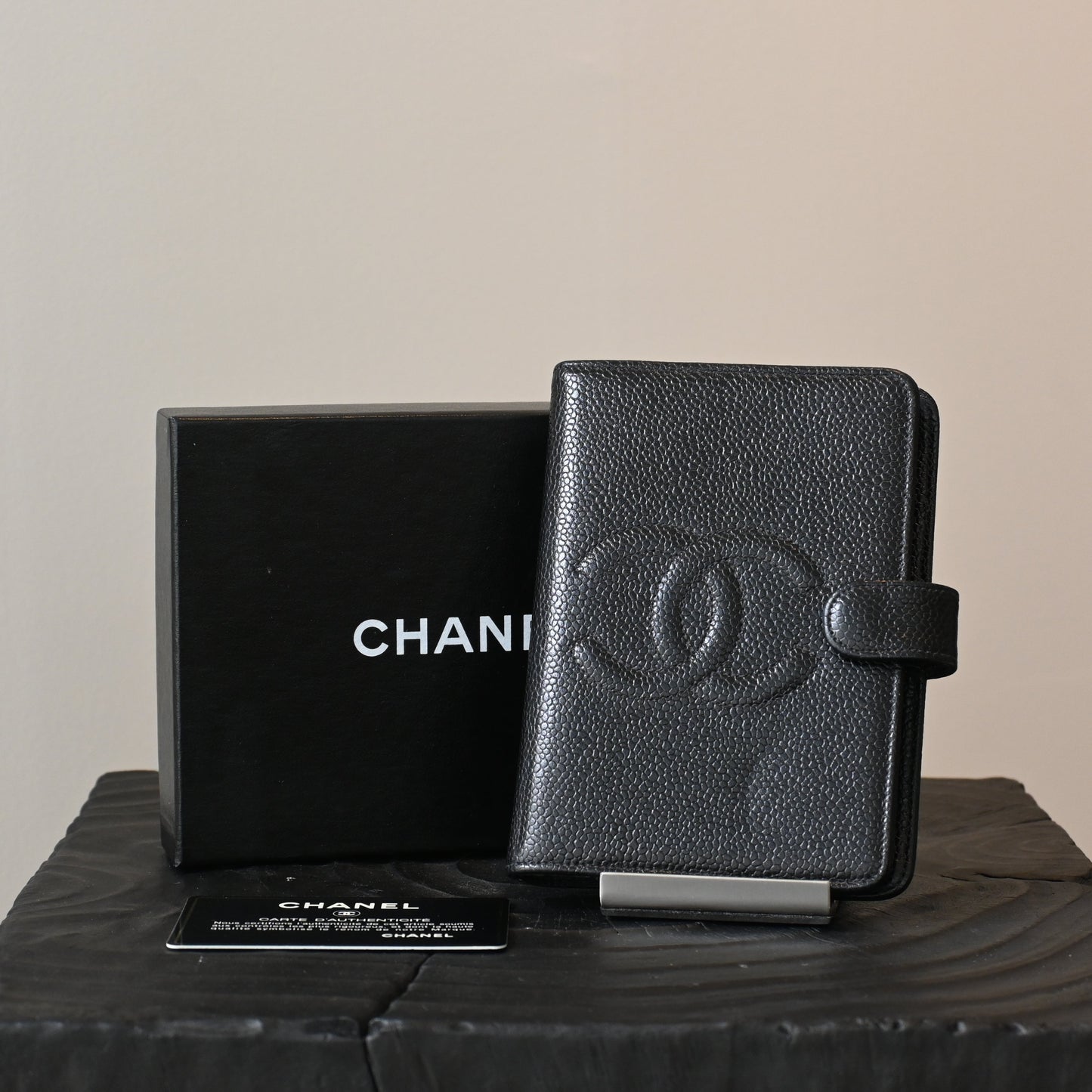 Chanel Coco Mark Caviar Agenda - Leluxe Vintage Sdn. Bhd.