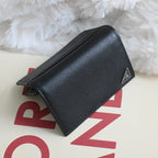 Prada Saffiano Leather Card Case Black - Leluxe Vintage Sdn. Bhd.