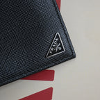 Prada Saffiano Leather Card Case Black - Leluxe Vintage Sdn. Bhd.