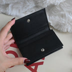 Prada Saffiano Leather Card Case Black - Leluxe Vintage Sdn. Bhd.