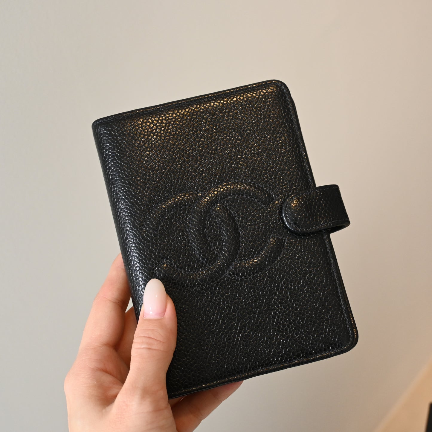 Chanel Coco Mark Caviar Agenda - Leluxe Vintage Sdn. Bhd.