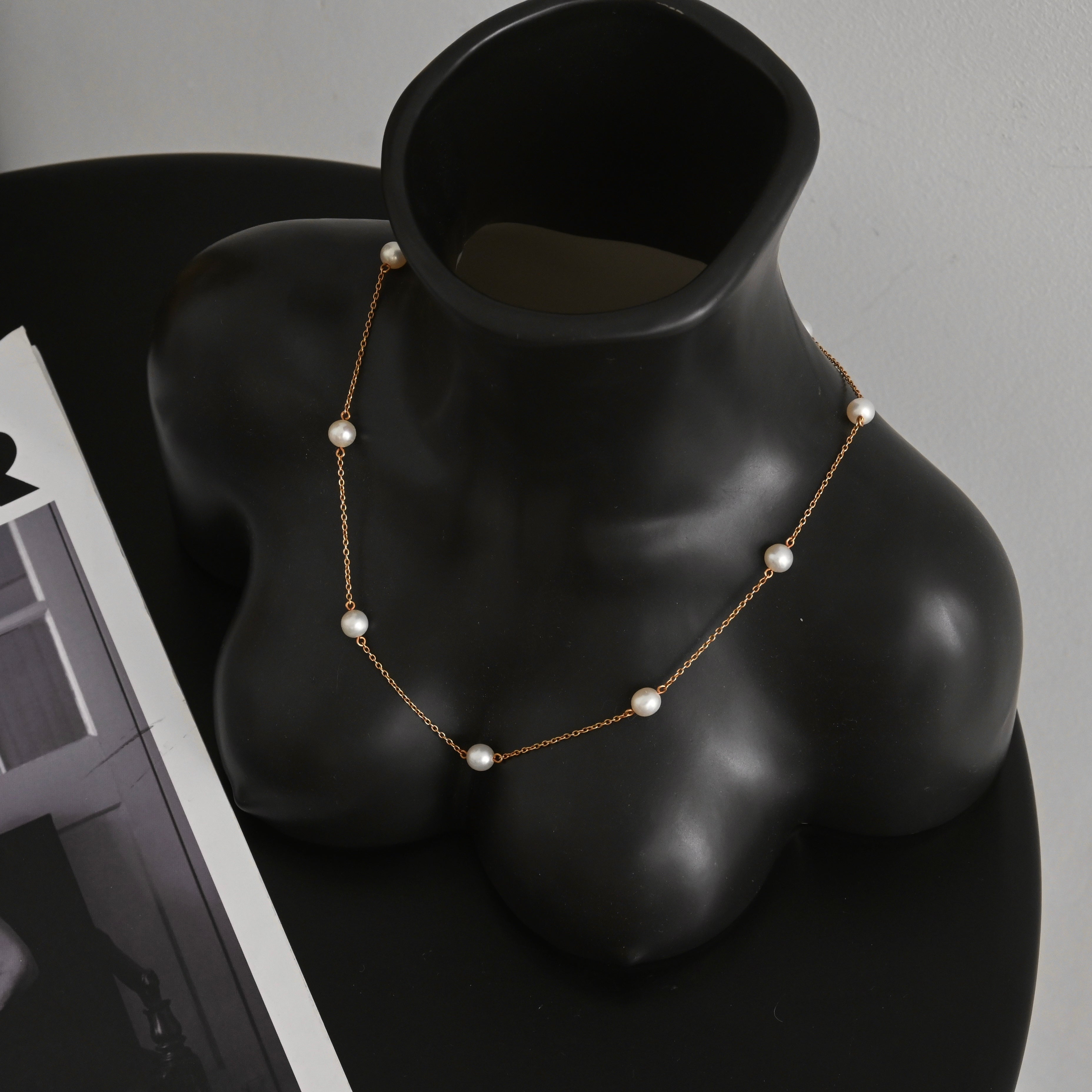 TASAKI Akoya Pearl Necklace K18 YG - Leluxe Vintage Sdn. Bhd.