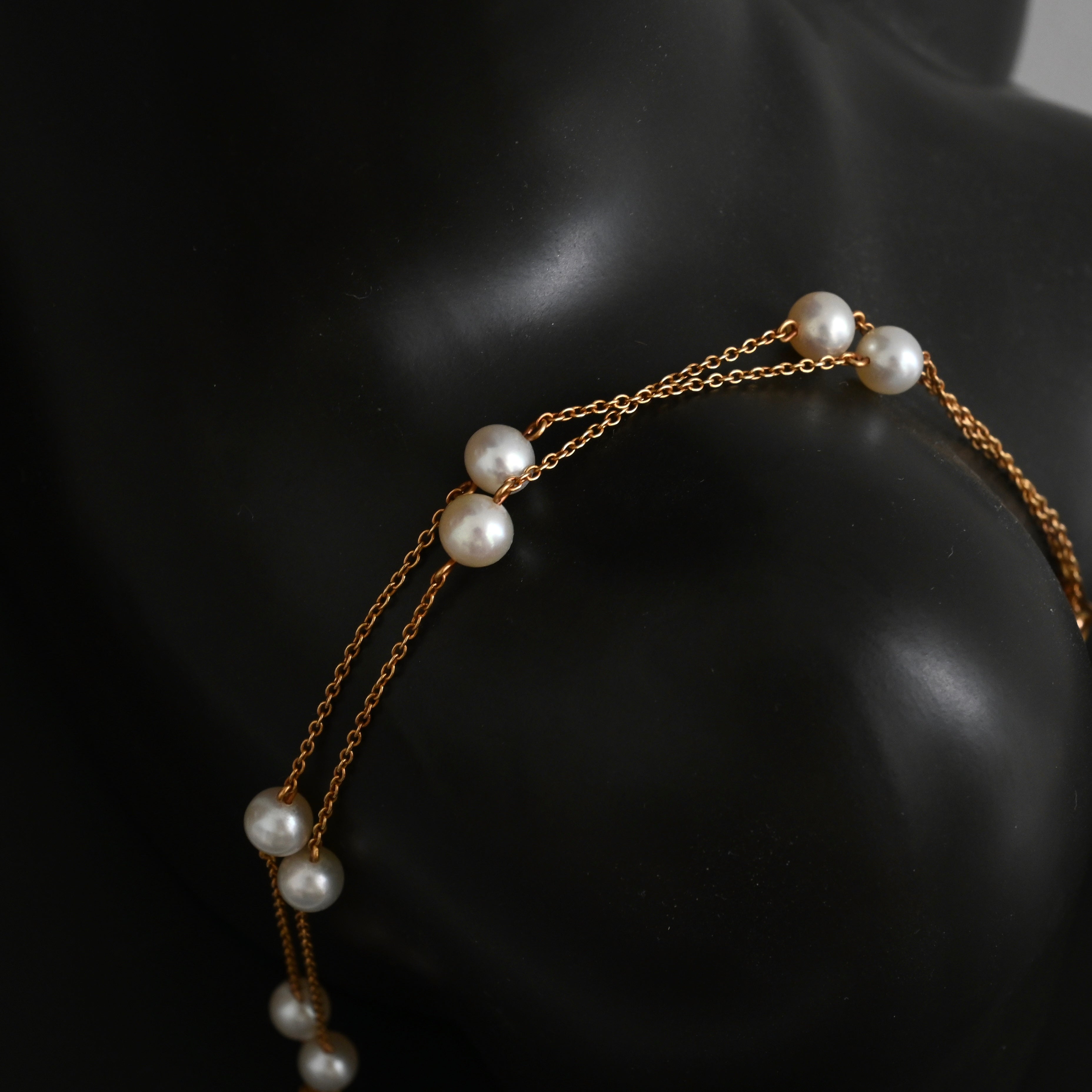 TASAKI Akoya Pearl Necklace K18 YG - Leluxe Vintage Sdn. Bhd.