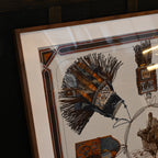 Hermès Carré 90 Cuirs de Desert Scarf