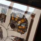 Hermès Carré 90 Cuirs de Desert Scarf