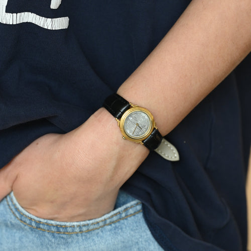 Christian Dior 48.122.2 CD Logo Watch