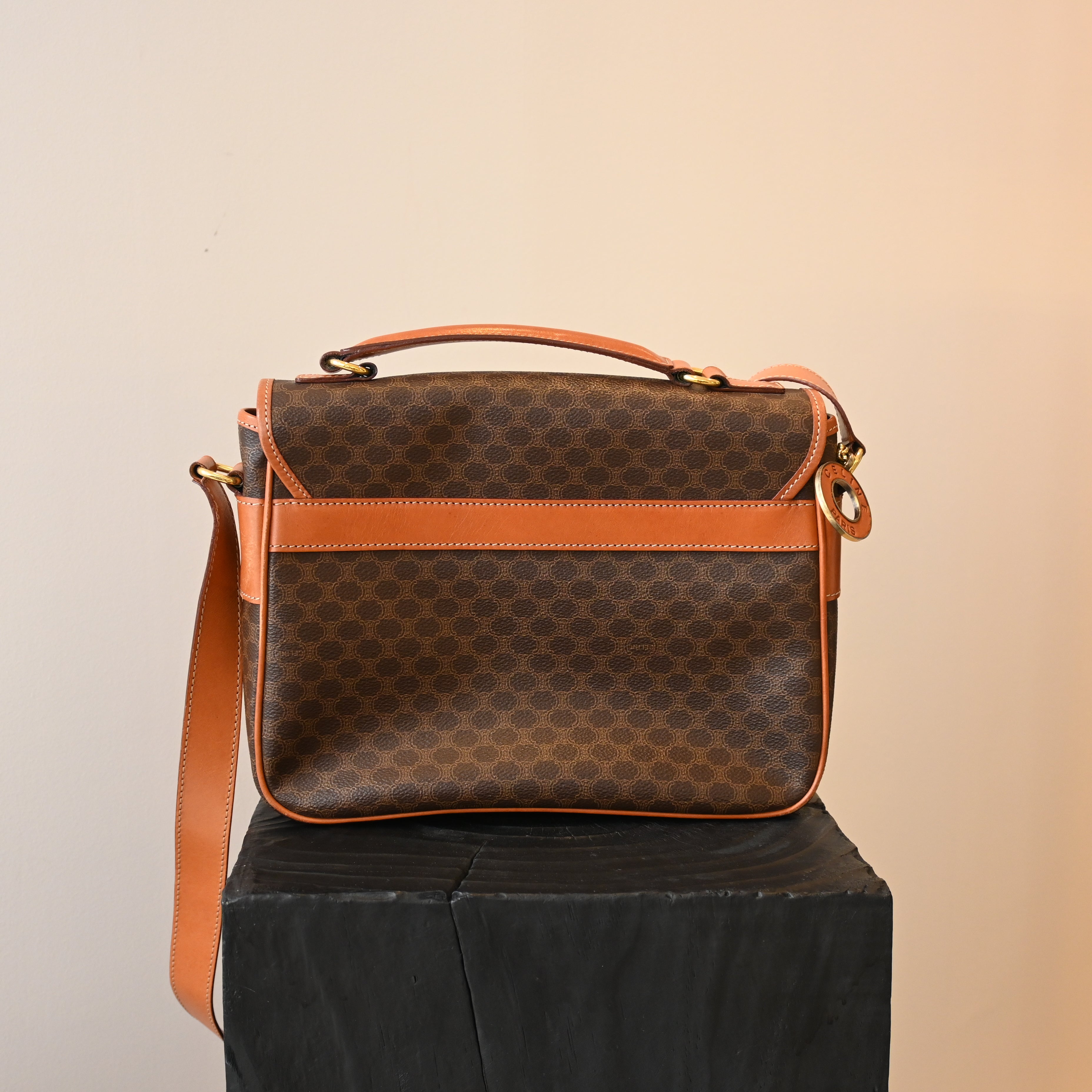 Celine Macadam Buckle Flap Bag