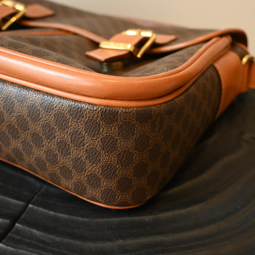 Celine Macadam Buckle Flap Bag