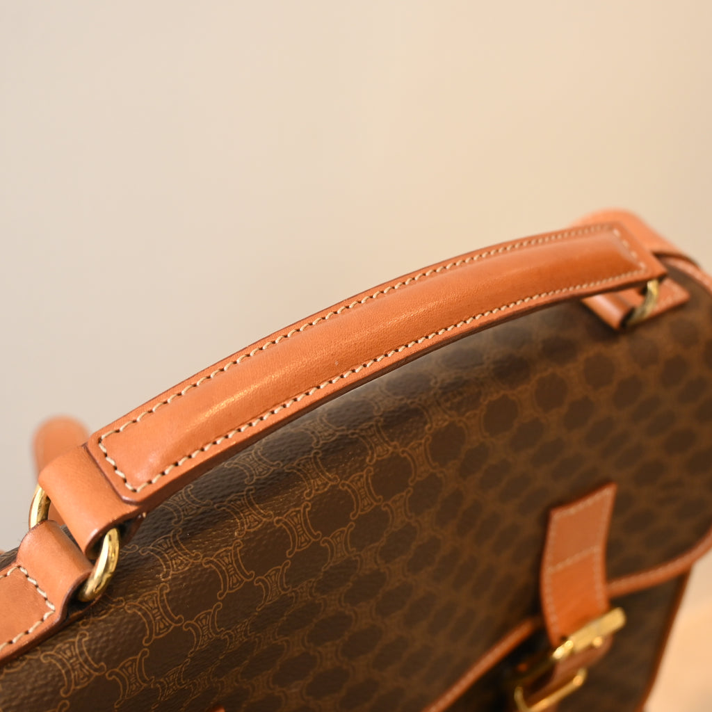 Celine Macadam Buckle Flap Bag