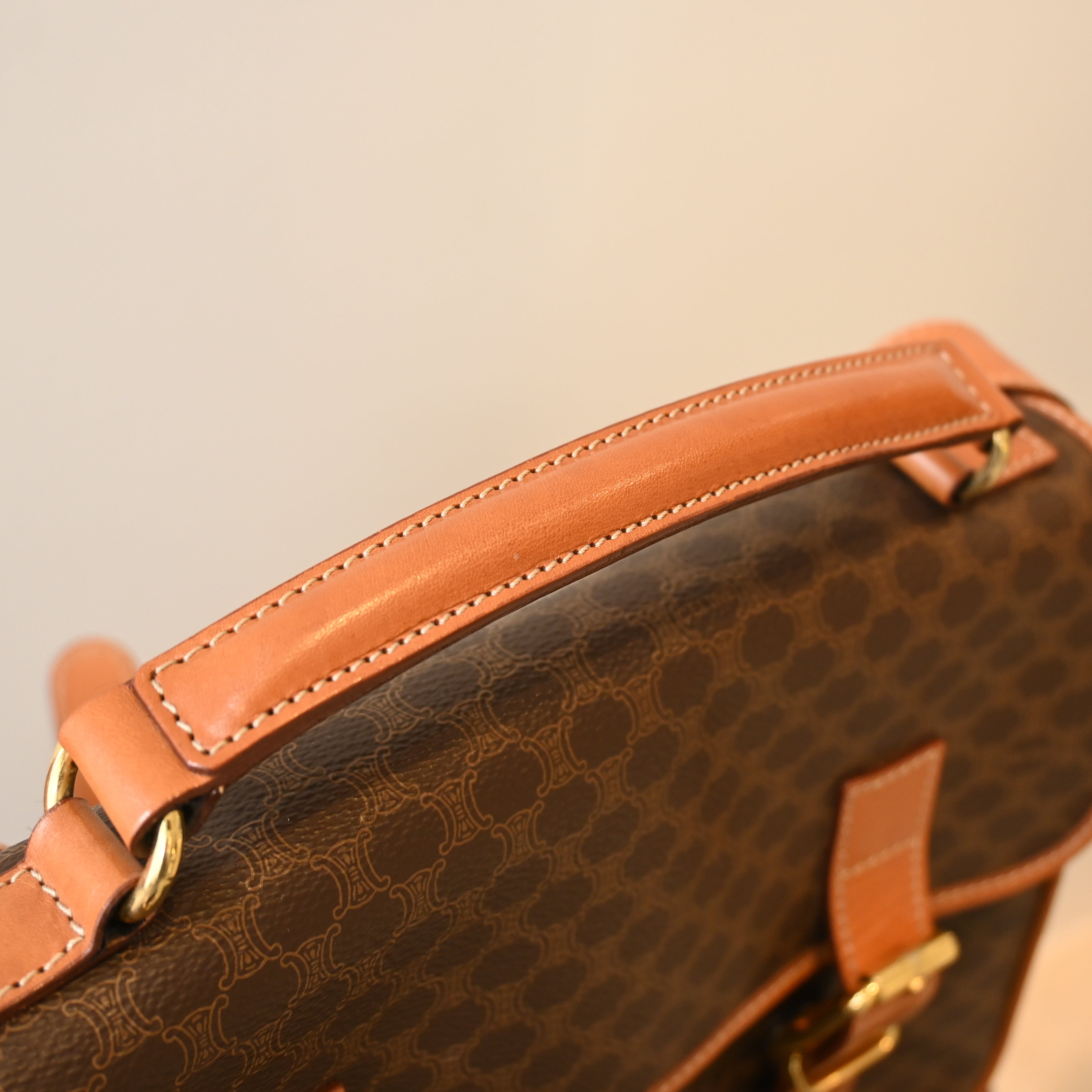 Celine Macadam Buckle Flap Bag