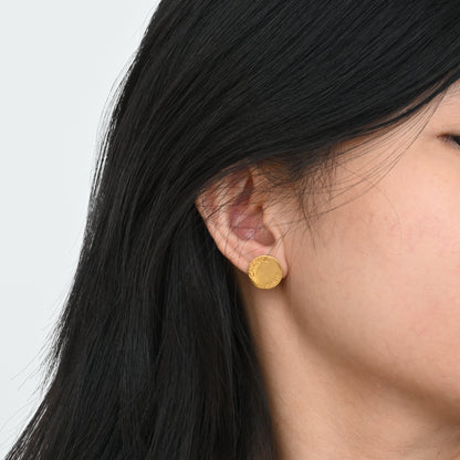 Chanel Logo 98P Piercing Earring