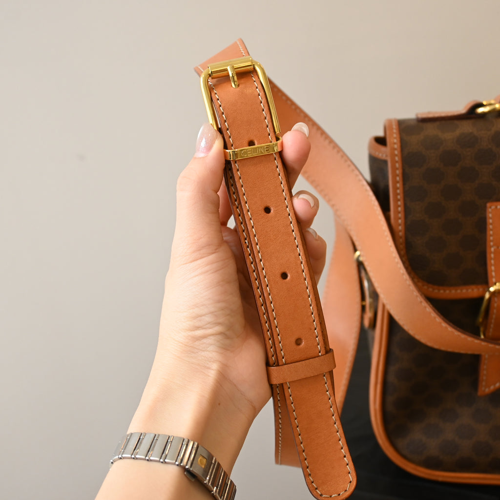 Celine Macadam Buckle Flap Bag