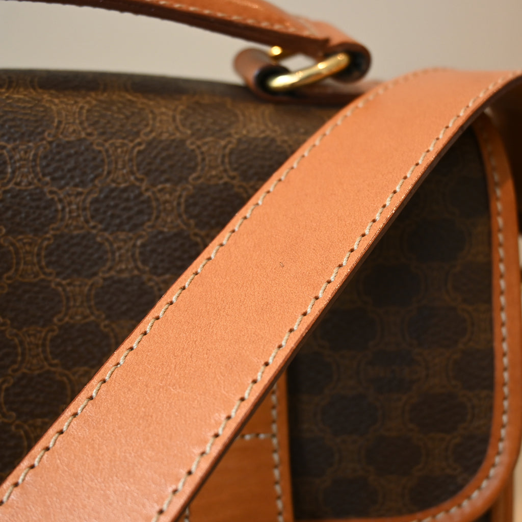 Celine Macadam Buckle Flap Bag