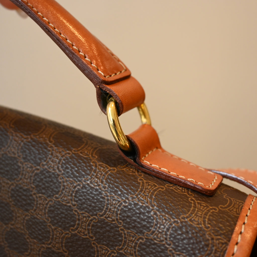 Celine Macadam Buckle Flap Bag