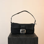 Fendi Baguette Black Jersey