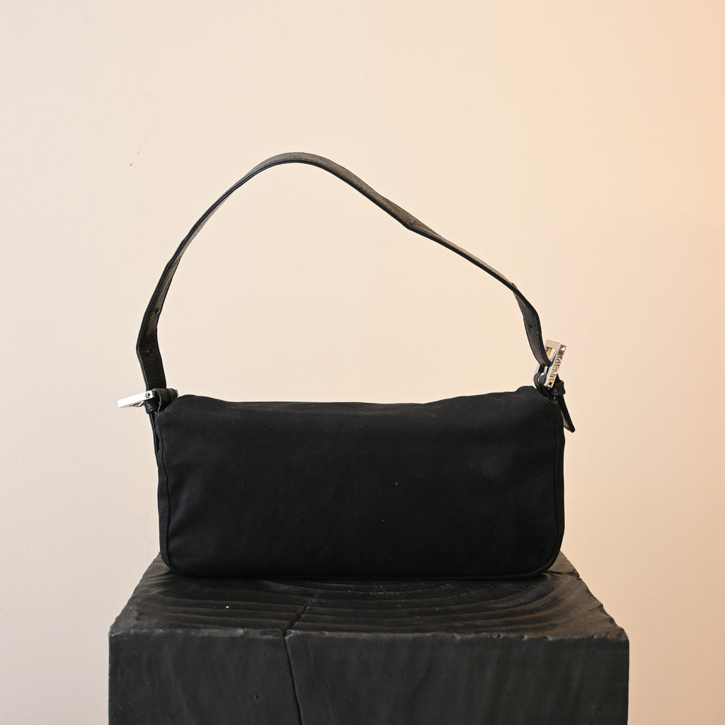 Fendi Baguette Black Jersey