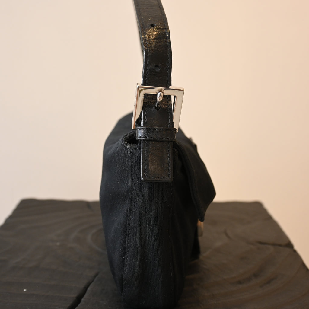 Fendi Baguette Black Jersey